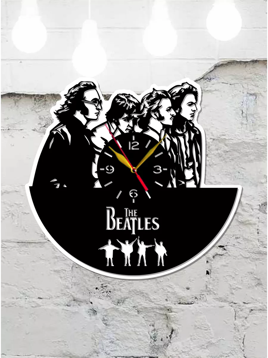 Настенные часы The Beatles, Битлз, Джон Леннон — фото 4