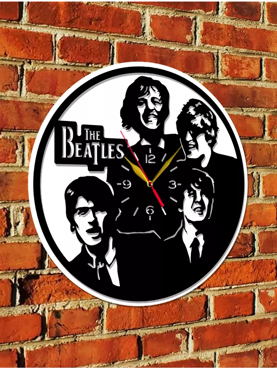 Настенные часы The Beatles, Битлз, Джон Леннон — фото 3