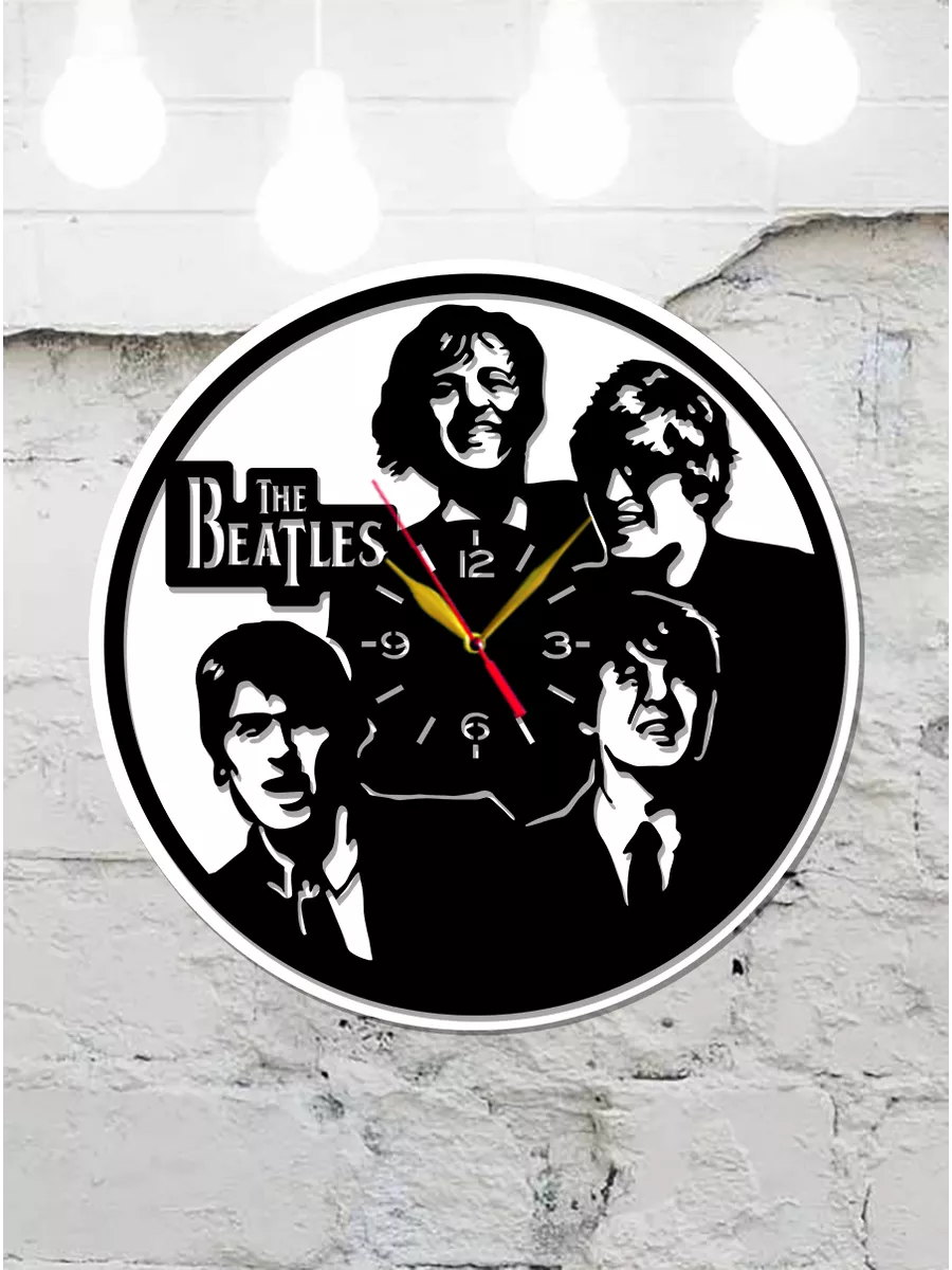Настенные часы The Beatles, Битлз, Джон Леннон — фото 4