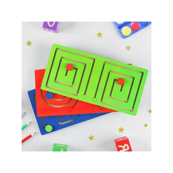 Тимбергрупп / Набор головоломок. Лабиринт. Полушарные доски.