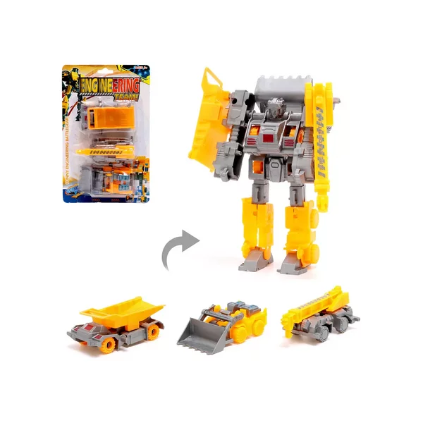 Набор роботов Стройботы трансформируются