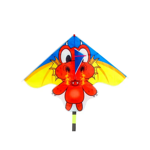 Воздушный змей детский Дракоша с леской