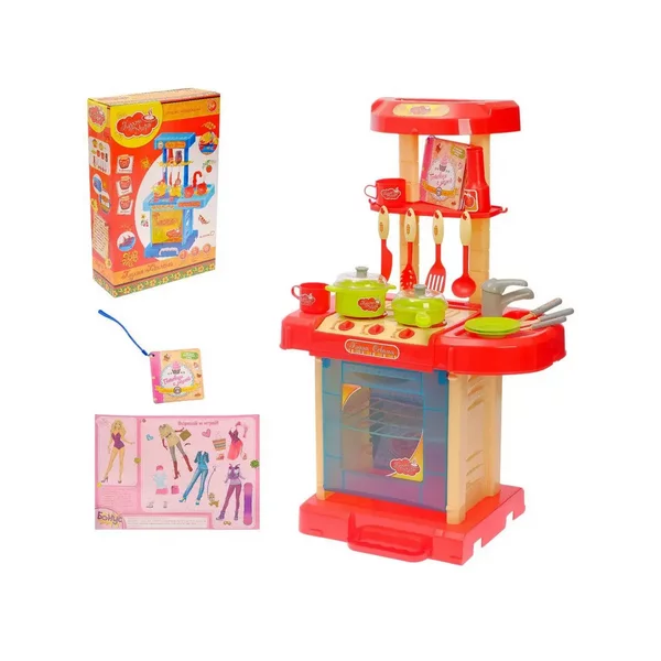 Игровой модуль кухня Севилья в чемоданчике с аксессуарами