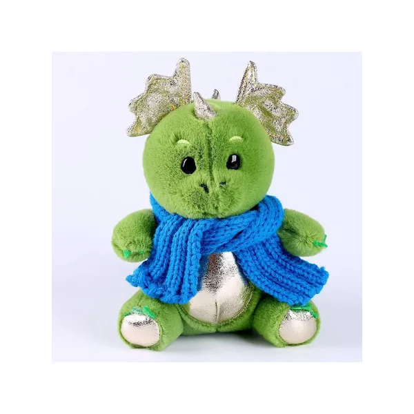 Мягкая игрушка символ года дракон в шарфе