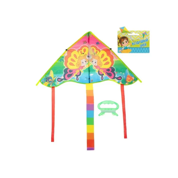 Воздушный змей "Бабочки", с леской