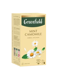 Гербальный чай Mint Camomile, в пакетиках, 20 шт