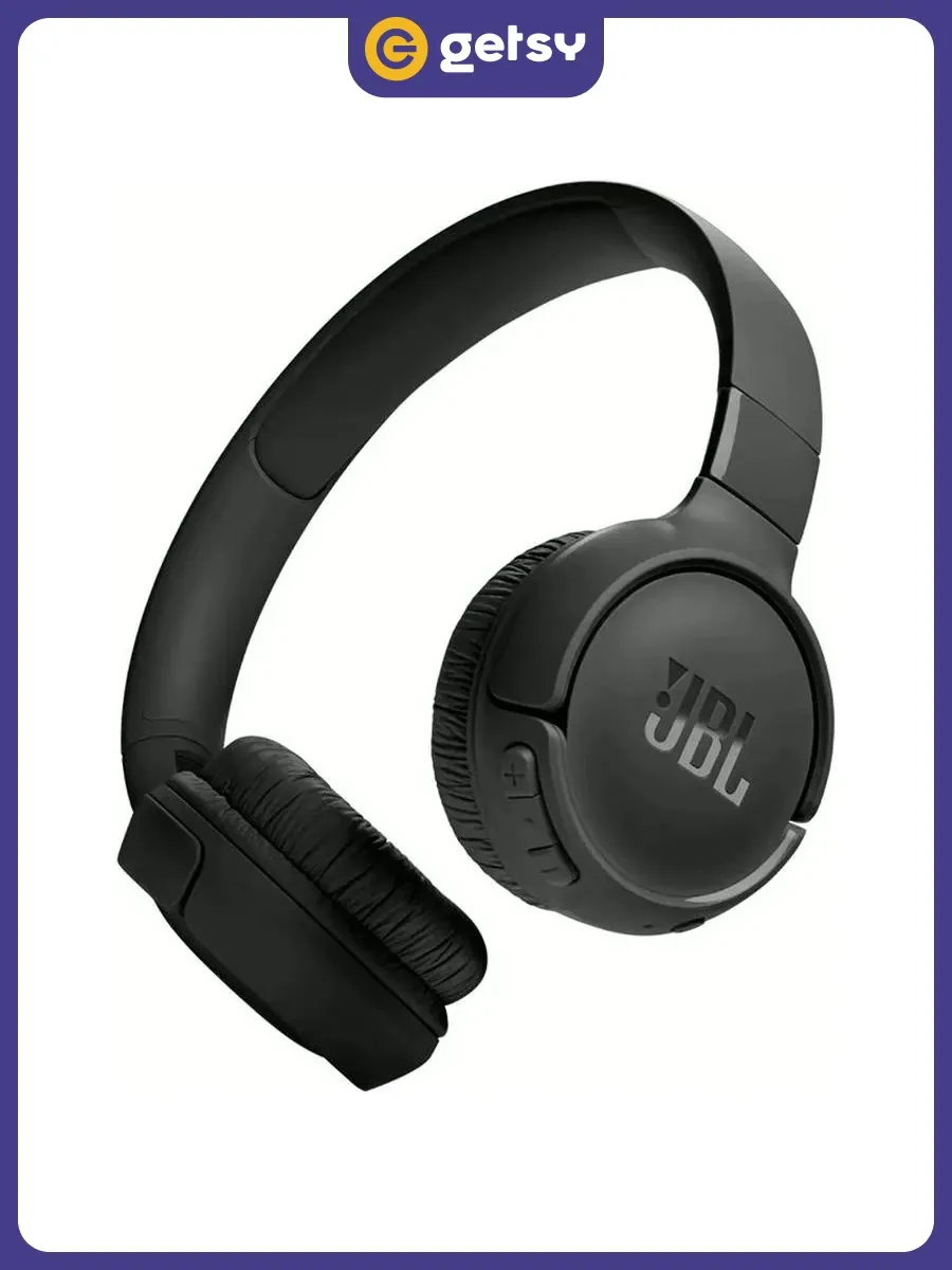 JBL Наушники Tune T520BT, Bluetooth, накладные, черные
