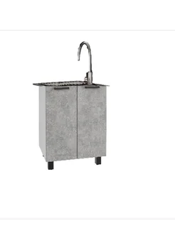 Шкаф кухонный нижний под мойку, 60см PDM 250142787 купить за 2 721 ₽ в интернет-магазине Wildberries