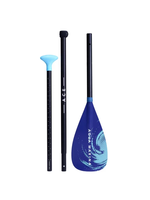 Aqua Marina Весло для SUP-доски детское ACE Aluminum (B0304611), голубой, фото 4