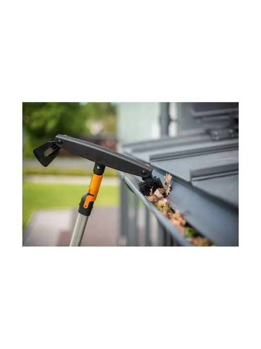 FISKARS Насадка-очиститель для желобов QuikFit, черный, фото 2