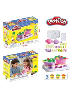 Play-doh Тесто для лепки Набор пластилина, 3 цвета Play-doh 250170037 купить за 707 ₽ в интернет-магазине Wildberries