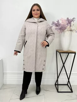 Пальто демисезонное с капюшоном Abrigo Collection 250188032 купить за 8 330 ₽ в интернет-магазине Wildberries