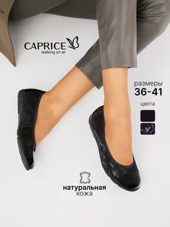 Балетки кожаные туфли Caprice 250216889 купить за 4 138 ₽ в интернет-магазине Wildberries