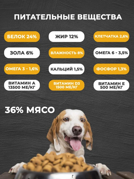 Сухой корм Зов Эвереста для собак, гипоаллергенный, телятина, 10 кг, фото 6