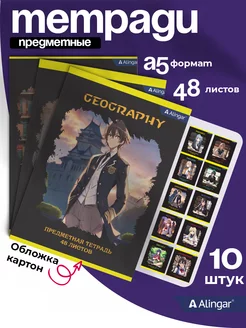 Предметные тетради 48л, 10 предметов Alingar 250300485 купить за 255 ₽ в интернет-магазине Wildberries