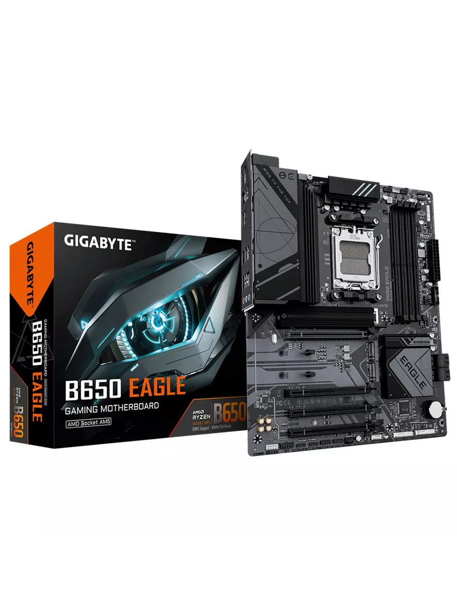Материнская плата B650 EAGLE, RTL Gigabyte 250311278 купить за 11 114 ₽ в интернет‑магазине Wildberries