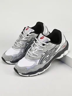 Кроссовки Asics Gel-NYC White Steel Grey Asics 250318111 купить за 2 916 ₽ в интернет-магазине Wildberries