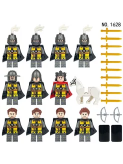 Набор минифигурок Рыцари Лошадь 12шт (4.5см, пакет) 1628 бренда нет 250386699 купить за 375 ₽ в интернет-магазине Wildberries
