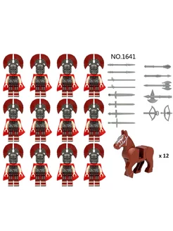 Набор минифигурок Римские солдаты 24шт(4.5см, пакет)1641 бренда нет 250387954 купить за 752 ₽ в интернет-магазине Wildberries