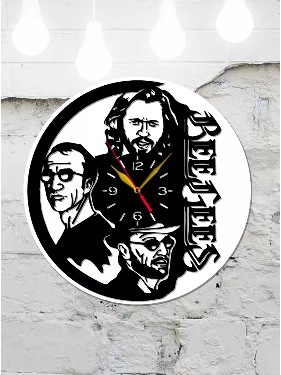 Настенные часы Bee Gees, Би Джиз, Барри Гибб — фото 4