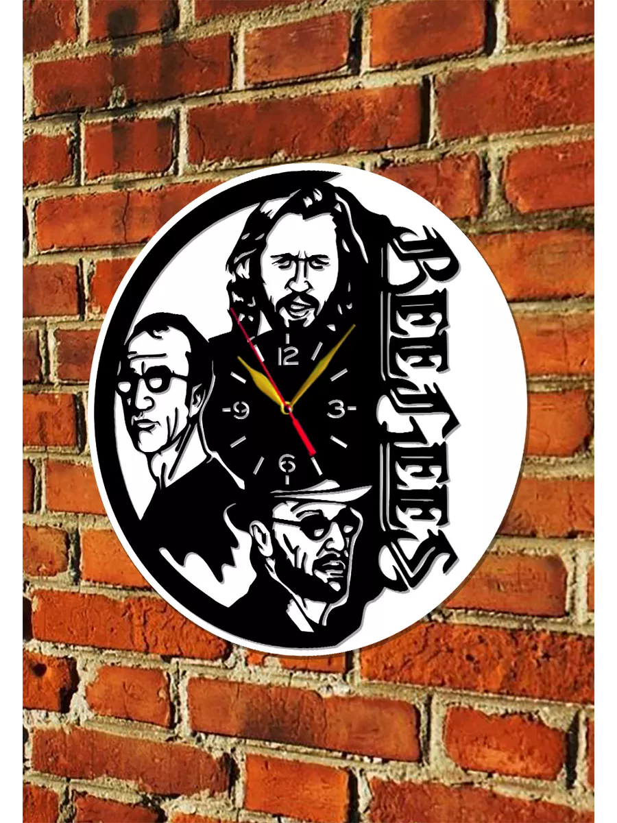 Настенные часы Bee Gees, Би Джиз, Барри Гибб — фото 5