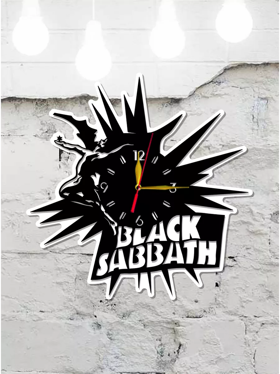 Настенные часы Black Sabbath, Блэк Саббат, Тони Айомми — фото 4