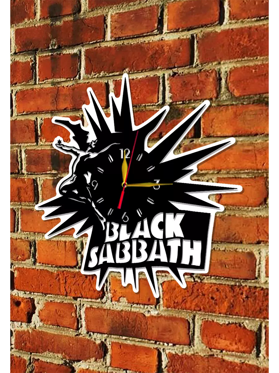 Настенные часы Black Sabbath, Блэк Саббат, Тони Айомми — фото 5