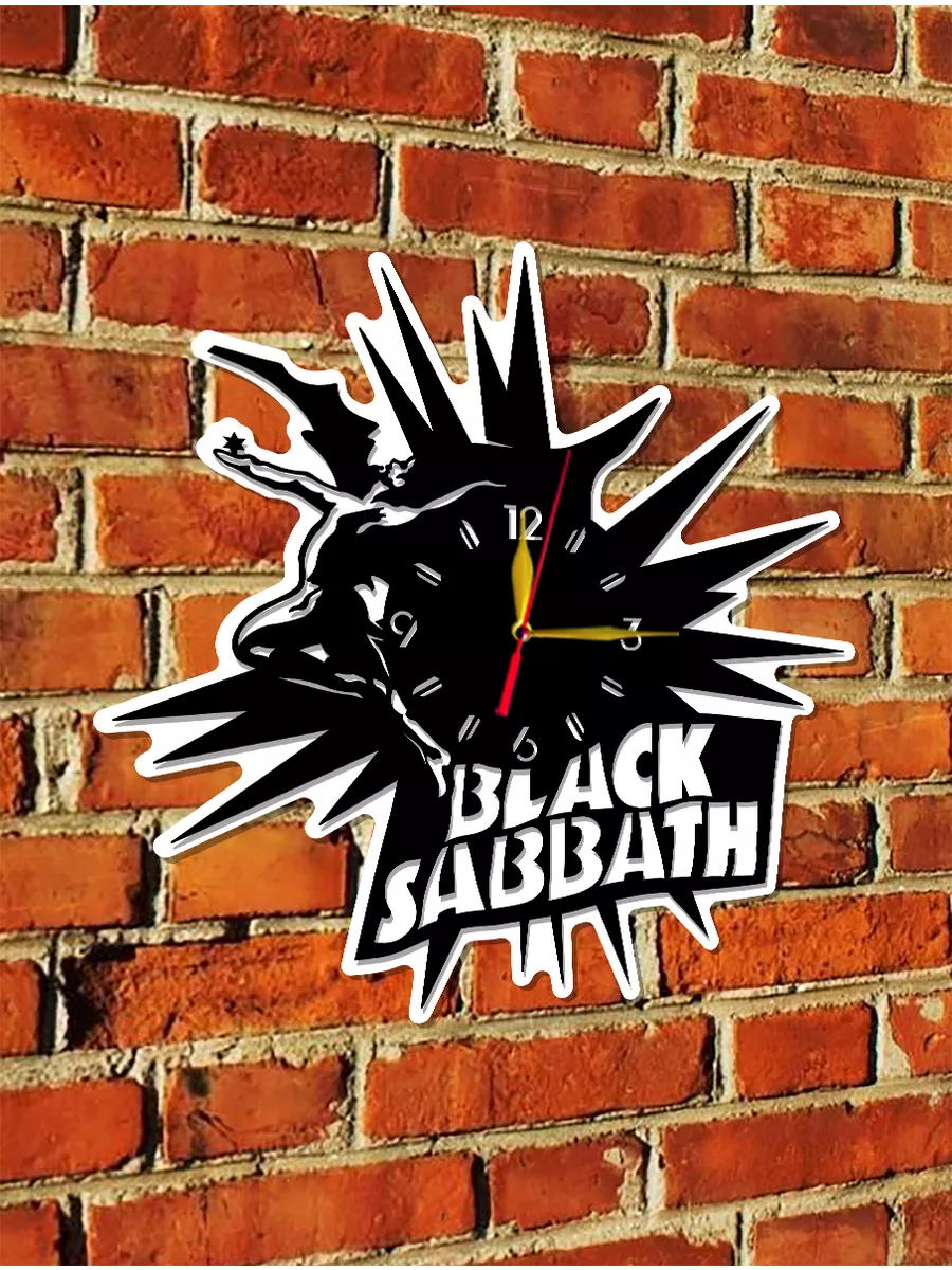 Настенные часы Black Sabbath, Блэк Саббат, Тони Айомми — фото 6