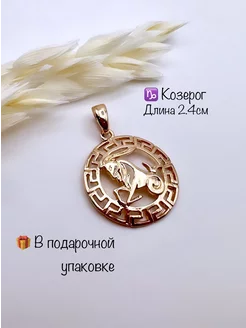 Подвеска знак зодиака Козерог