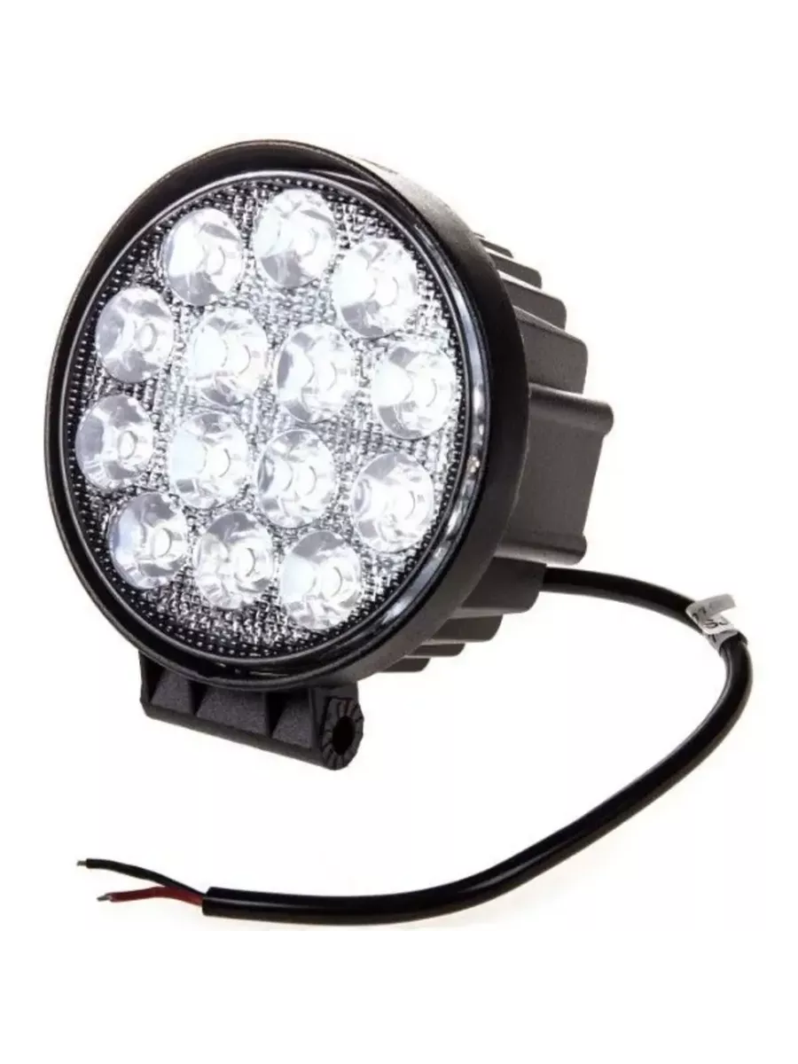 Фара светодиодная 115*115(127)*60мм 12V 24V S07201020