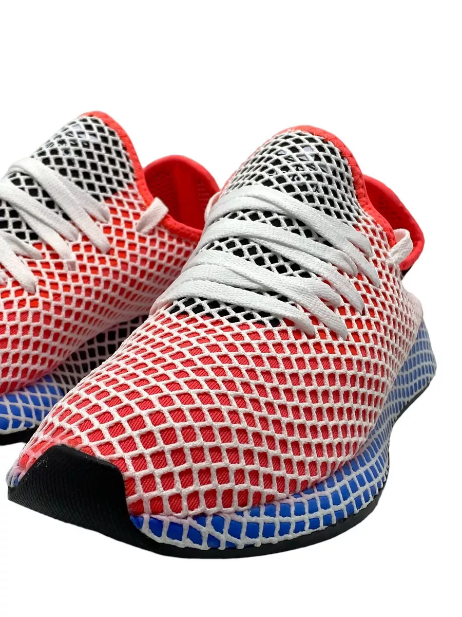 Adidas Deerupt Red Blue Adidas 250569493 Wildberries