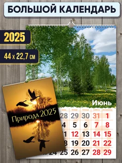 Календарь на спирали Природа на 2025 год