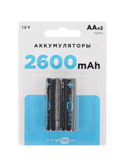 Аккумулятор AA 2600 мА*ч Finepower 250642252 купить за 681 ₽ в интернет-магазине Wildberries