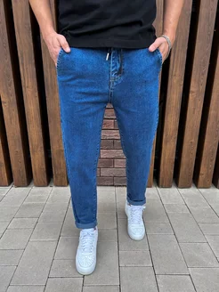 Джинсы мом бананы широкие зауженные к низу осенние LIDDERID DENIM 250666412 купить за 2 093 ₽ в интернет-магазине Wildberries