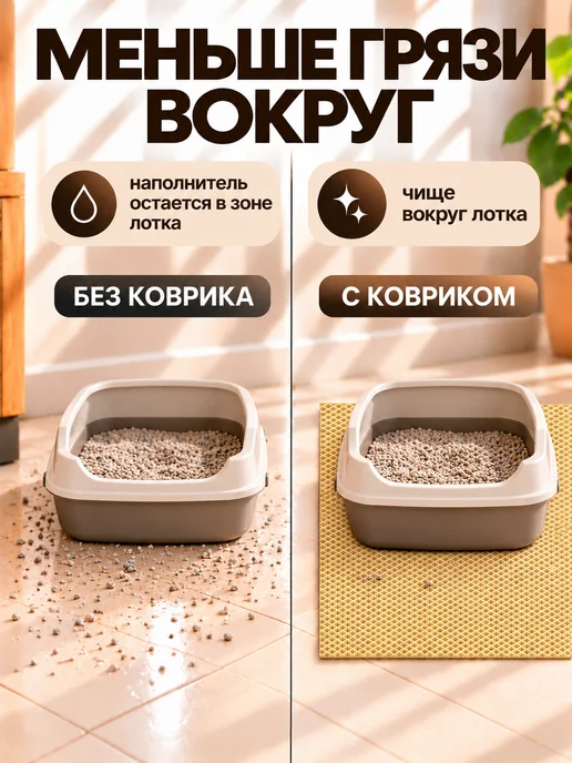 Mount Camp Эва коврик под лоток для животных 40х60 см, вариант, фото 4