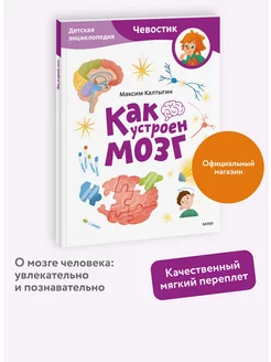 Как устроен мозг? Детская энциклопедия Чевостик. Paperback