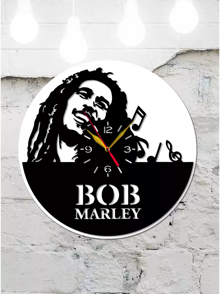 Настенные часы Bob Marley, Боб Марли — фото 4