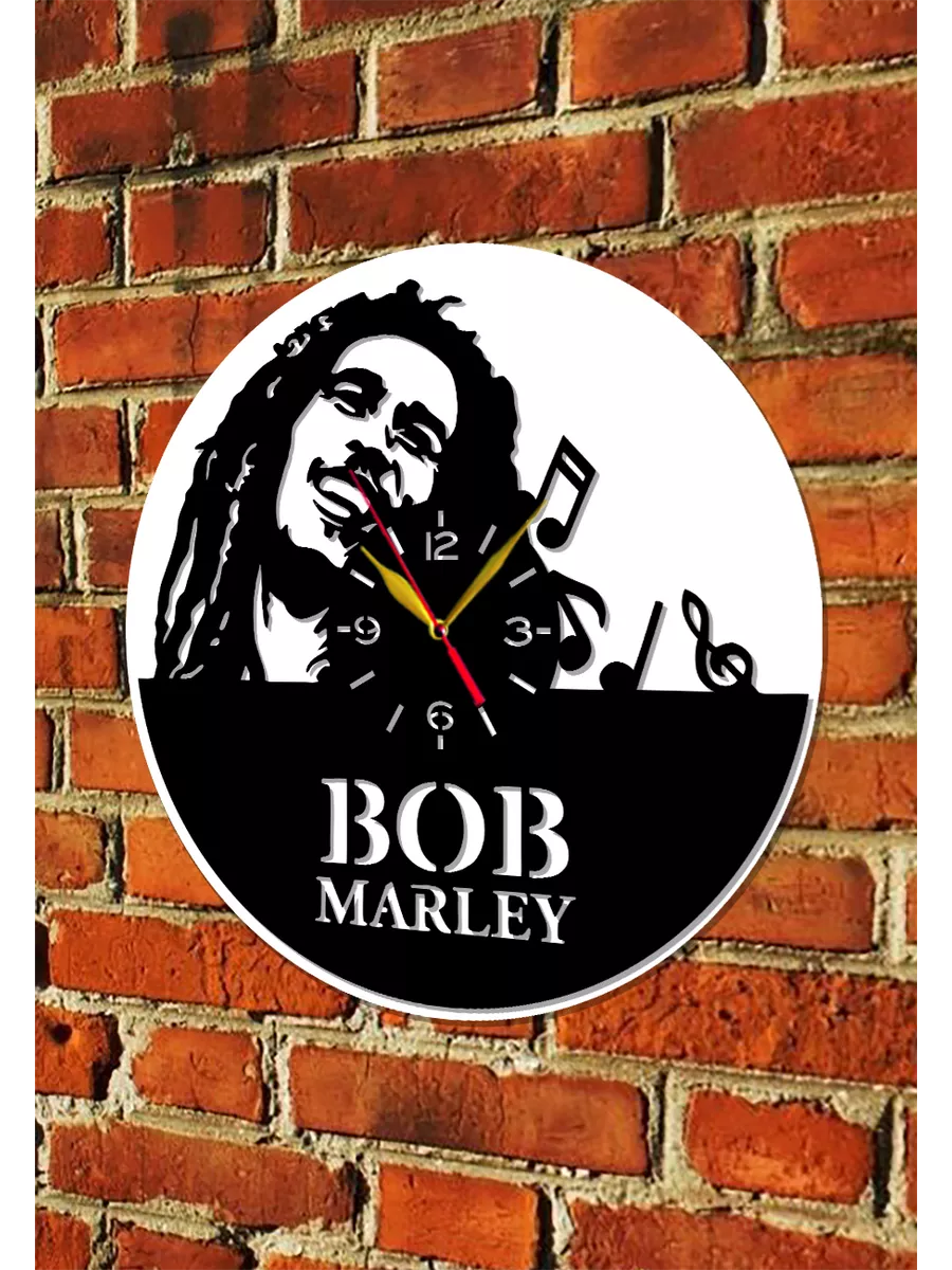 Настенные часы Bob Marley, Боб Марли — фото 5
