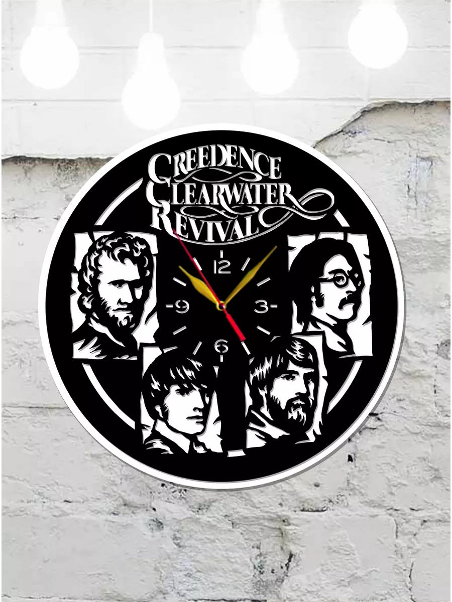 Настенные часы Creedence, Криденс, Джон Фогерти — фото 4