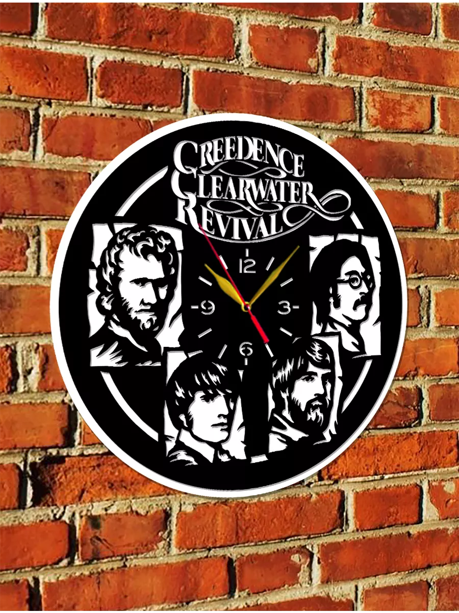 Настенные часы Creedence, Криденс, Джон Фогерти — фото 6