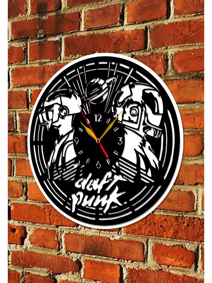 Настенные часы Daft Punk, Дафт Панк, Тома Бангальтер — фото 5