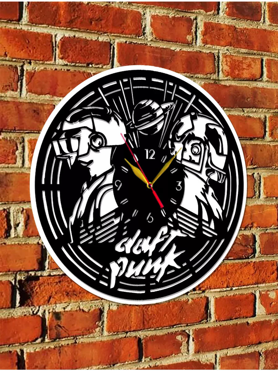 Настенные часы Daft Punk, Дафт Панк, Тома Бангальтер — фото 6