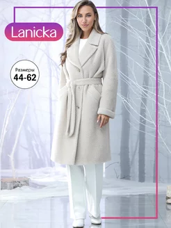 Пальто осеннее длинное Lanicka 250856809 купить за 10 140 ₽ в интернет-магазине Wildberries