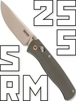 Нож складной тактический SRM 255L-GK, сталь 10Cr15CoMoV SRM Knives 250859368 купить за 6 022 ₽ в интернет-магазине Wildberries