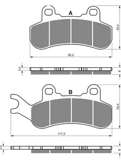 Тормозные колодки дисковые 376 S33 OEM 715900380