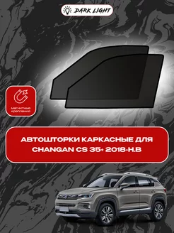 Changan CS 35 Plus 2018-н.в. автошторки на магнитах