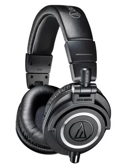 Проводные наушники Audio-Technica ATH-M50x, черный Audio-Technica 250941216 купить за 15 821 ₽ в интернет-магазине Wildberries