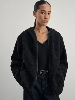 Куртка чебурашка на молнии теплая меховая ZARINA 250984779 купить за 2 173 ₽ в интернет-магазине Wildberries