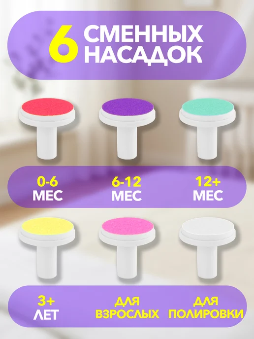 Magic Stickers Ножницы для новорожденных маникюрный набор триммер ногтей 0+, вариант, фото 4