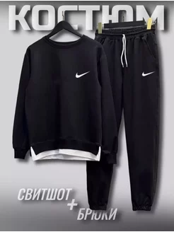 Спортивный костюм без начеса Nike 251090248 купить за 1 779 ₽ в интернет-магазине Wildberries